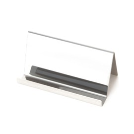 Leicraft Metal Business Card Holder for Desk, Stainless Steel Card Organizers and Office Desk Accessories for Men and Women