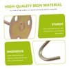CIYODO 5pcs Multiuse Iron Ceiling Hooks Sturdy Household Ceiling Hooks