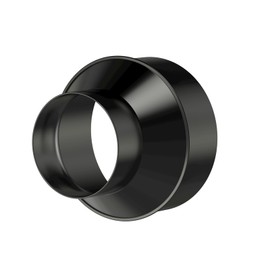 8 Inch to 6 Inch Duct Reducer, Hon&Guan Duct Reducer Increaser 6 to 4 Reducer for 6/8 Inch Ducting HVAC Ventilation System-Black.