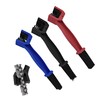 Runseaway 3PCS Bike Motorcycle Chain Cleaning Brush, Universal Gear Scrubber