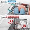 iSPECLE Expandable in Sink Dish Drying Rack - Adjustable Capacity