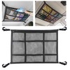 Travel Cargo Net SUV Ceiling Cargo Net Pocket，80 x 55