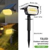 7 LED Solar Garden Lights Outdoor Waterproof Landscape Yard Pathway