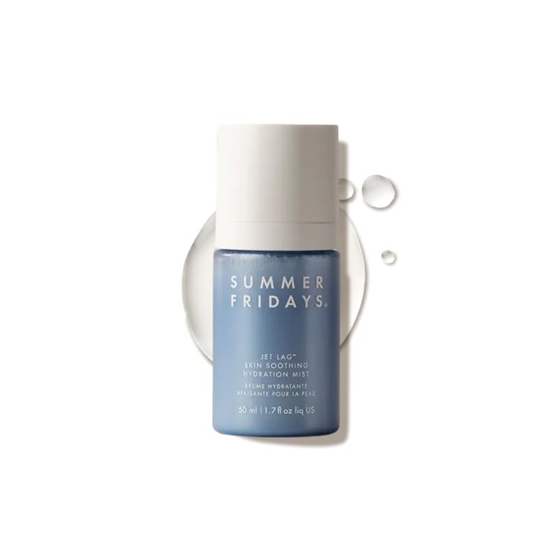 Summer Fridays Jet Lag Bruma Hidratante Calmante para la Piel,