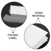 Operitacx Plastic Hanging File Folder Tabs 50pcs Set for Easy