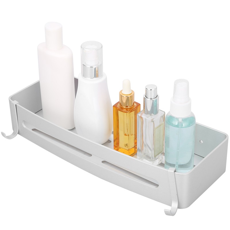 Wall Storage Rack Aluminum Corner Shower Caddies Wall Mounted Bathroom