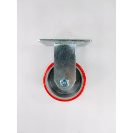 Hy-Weld 4" x 2" Polyurethane On Cast Iron (Red) - Rigid