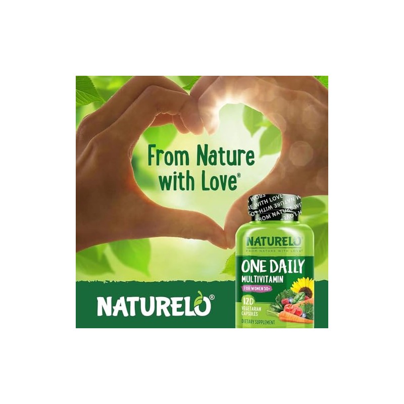 NATURELO One Daily Multivitamin for Women Over 50 | 120