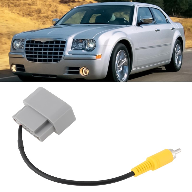 VGOL Stereo Radio Display Backup Camera Harness RCA Adapter Compatible
