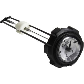 Raider 22621 9" Snowmobile Screw on Gas Fuel Cap with Gauge
