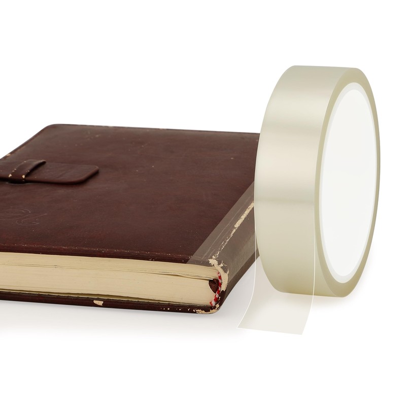 Clear Book Repair Tape for Torn Pages 1 Inch x