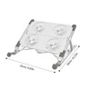 CIYODO Laptop Cooling Pad Height Design Cooling for Laptops Compatible