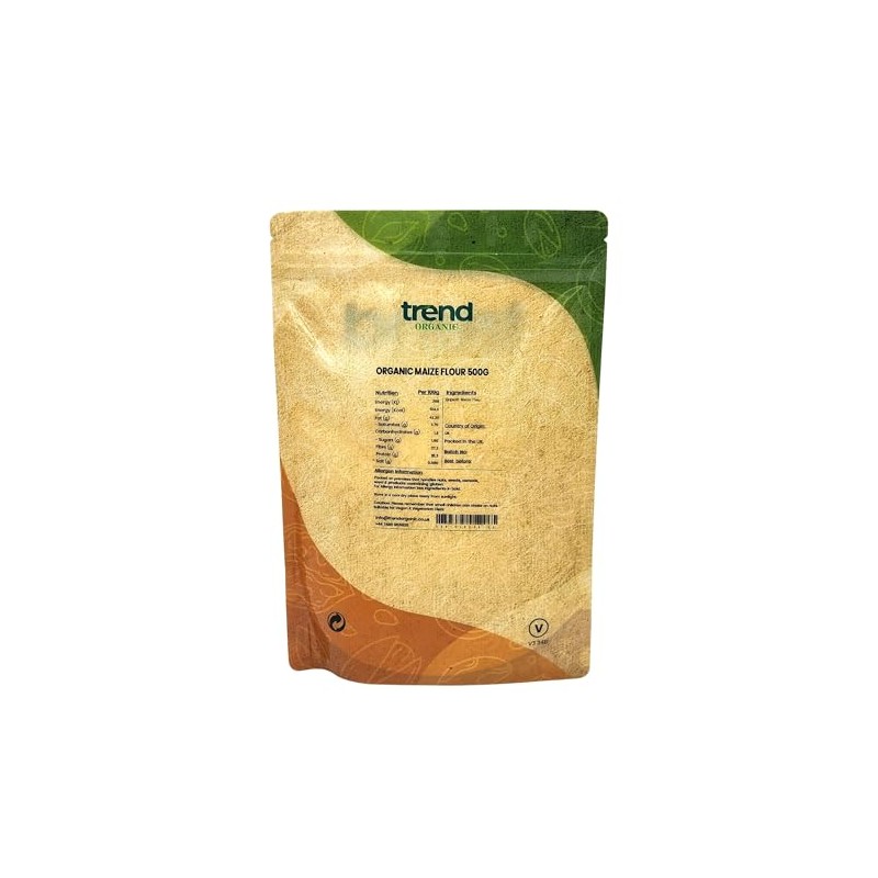 Trend Organic Maize Flour Packed with Essential Nutrients for Wholesome