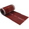 Parotec 30cm x 5m - Red RAL 3011 High Quality