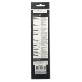 Mont Marte BMHS0011 Gallery Series Brush Set for Acrylic Paints (4 Pieces)