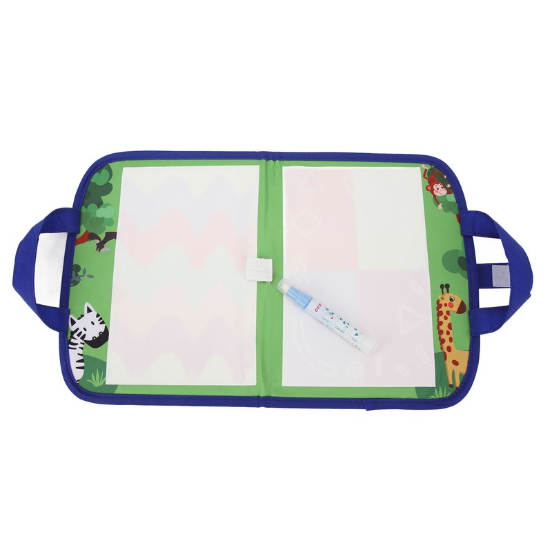 Kids Water Painting Board Portable Handle Reusable Mess Free Educational
