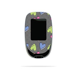 MightySkins Skin Compatible with Accu-Chek Nano - Girly | Protective, Durable, and Unique Vinyl Decal wrap Cover | Easy to Apply, Remove, and Change Styles | Made in The USA