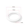 VGOL 10pcs PTFE Flat Washers AN-8 (8AN) PTFE Washer 19.5mm
