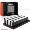 A-premium - Filtro de Aire de Motor de 2 Piezas
