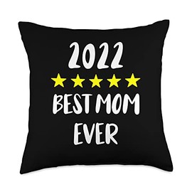 Mothers Day Cloths Mom-my Mama Momma Women Gifts Best Ever Mothers Day Messy Bun Spanish Mom Mama Momma Throw Pillow, 18x18, Multicolor