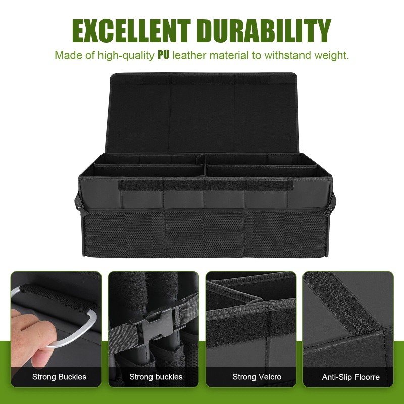 KEEPDSGN Large Car Trunk Organizer SUV Cargo Fold Up Bag