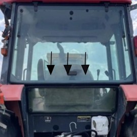 eparts.shop E-3A751-70550 Rear Lower Cab Window for Kubota M105S-CAB, M4900-CAB,M570