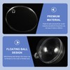 ULTECHNOVO 4pcs Floating Double-Sided Betta Fish Training Mirrors Aquarium Accessories