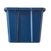 Gracious Living Medium Sized Plastic Curbside 17 Gallon Home or
