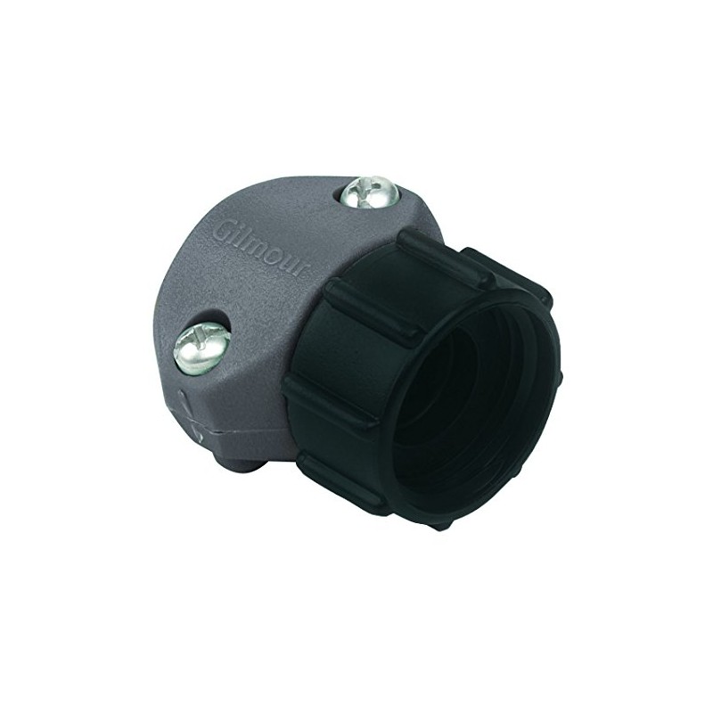 Gilmour 01F Female End Garden Hose Repair Coupler, Use with