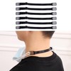 Set of 6 Comfortable Mask Life Without Pain Ears, Elastic