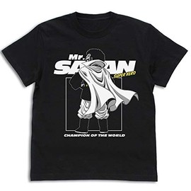 Cospa Dragon Ball Z Mr. Satan T-shirt BLACK M Size