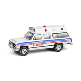 Camión 1/64 1991 Suburban Ambulance, Glacier County EMS, First Responders 2 67060-B