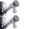 KADAX Rain Collector 100 mm, Rainwater Collector for Downpipe, Rain