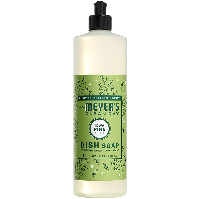 Mrs. Meyer's Liquid Dish Soap, Iowa Pine, 16 Fl Oz