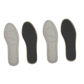 Minkissy 2pcs Leather Toe Cushions for Shoes Sports Insoles Heel Pads Breathable Material Size 39-40