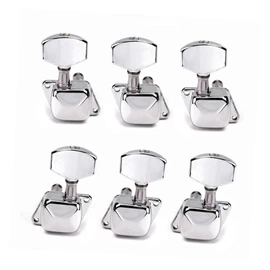 Kisangel Banjo Tuning Pegs 6pcs 3l3r for Acoustic Guitar Machine Head Tuning Keys