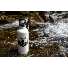 SQUATCH METALWORKS Vinyl Sticker - Sasquatch Decal - Bigfoot Bumper Sticker - Bigfoot Sticker (Get Lost V2)