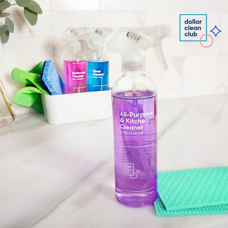 DOLLAR CLEAN CLUB Complete Home Cleaning 15 Pack Kit, Kitchen,