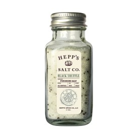 Italian Black Truffle Sea Salt, 2 Oz - Hepp's Salt Co,
