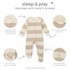 Burt's Bees Baby Girls' Organic Cotton Sleep and Play Footed