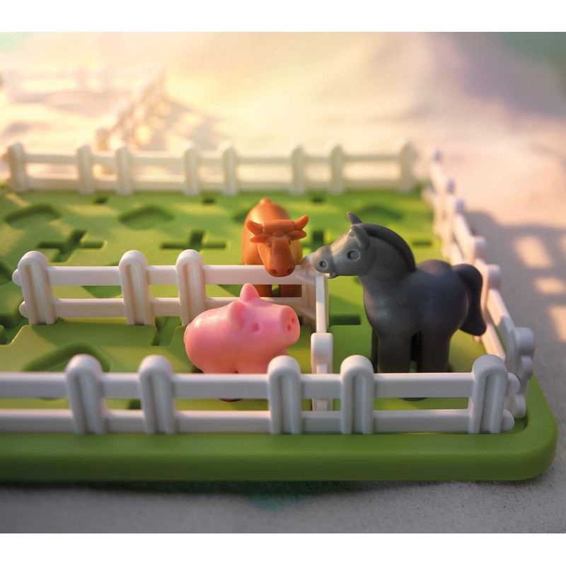 smart games - Smart Farmer, Puzzle Game with 60 Challenges,