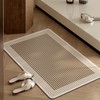 VivaMats Quick-Dry Bath Mat, Absorbent Non-Slip Bathroom Rug, Soft Shower
