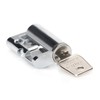 DIGITUS Profile Half Cylinder Lock with Key - For Network