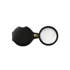 Bojueshaw Mini Pocket Magnifier,8X Magnifying Glass with Foldable PU Leather