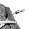 m2medien Senkly Elastic Shoelaces with Metal Capsule for Trainers -