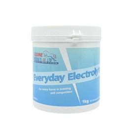 Equine Products Everyday Electrolyte Horse Supplement 1kg. For Very Hot Conditions, During Exercise, Travel or After a Race or Competition