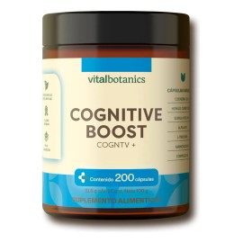 VITAL BOTANICS - Suplemento Alimenticio - Nootrpico - Multivitamnico Mujer y Hombre - Vitaminas B L - Teanina, L - Tirosina Hongo Cordyceps Coq10 - ...