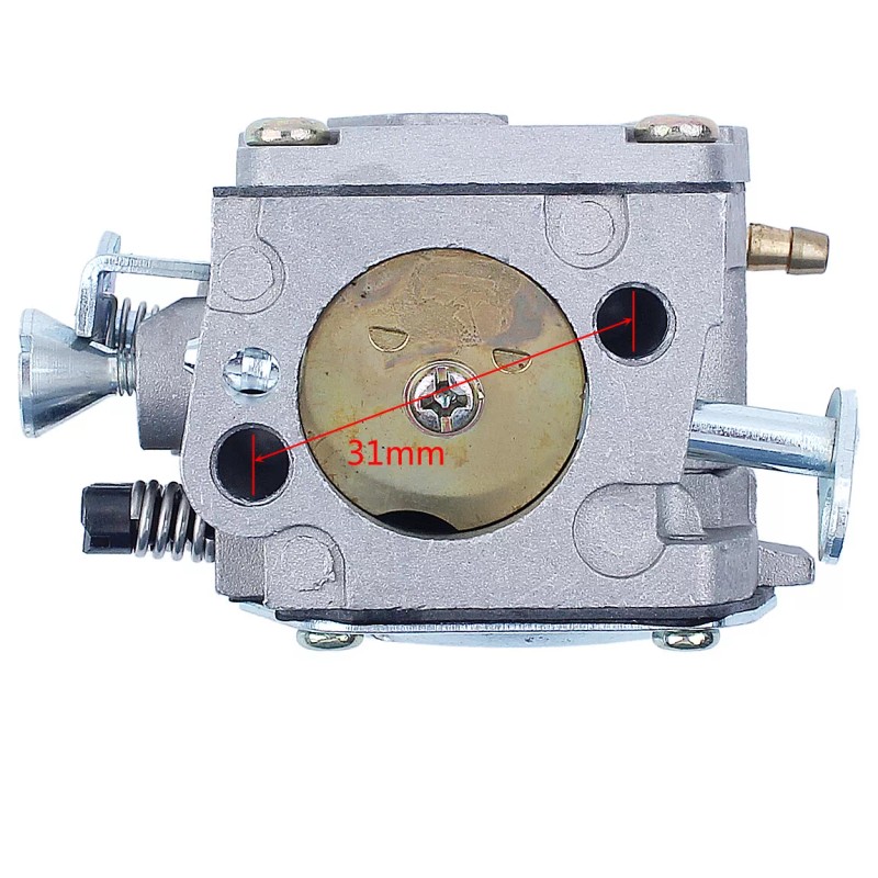 For Husqvarna 52mm Cylinder Piston Top End Rebuild Kit For