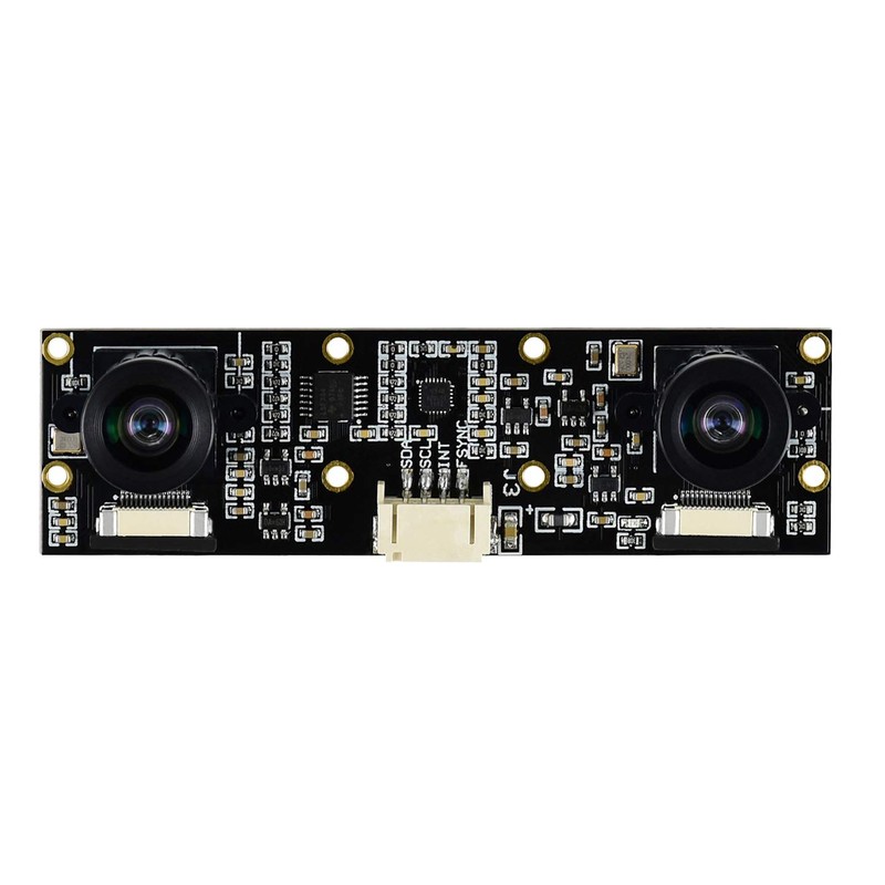 Waveshare IMX219-83 Stereo Camera 8MP Binocular Camera Module Stereo Vision