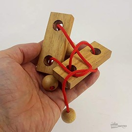 Philos 6103 - Doppelpuzzle, Seilpuzzle, Knobelspiel